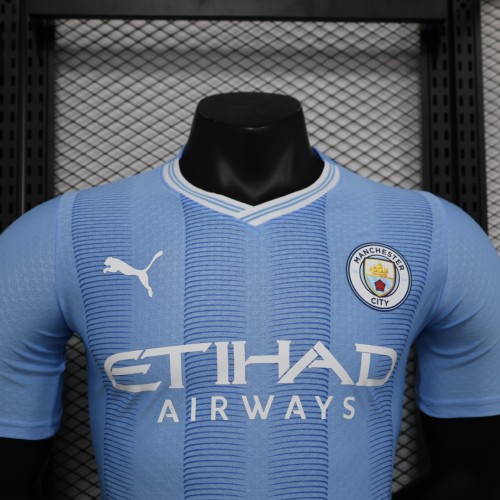 Manchester City Home Player Jersey 23/24