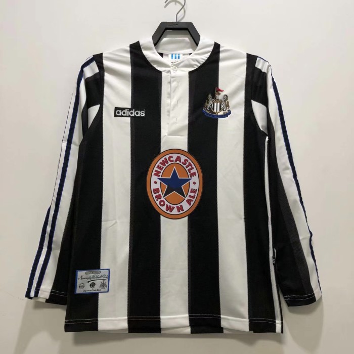 Newcastle United Home Long Sleeve Retro Jersey 1995/97