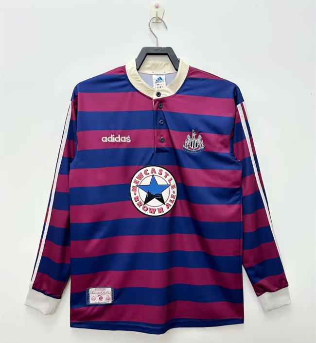 Newcastle United Away Long Sleeve Retro Jersey 1995/97