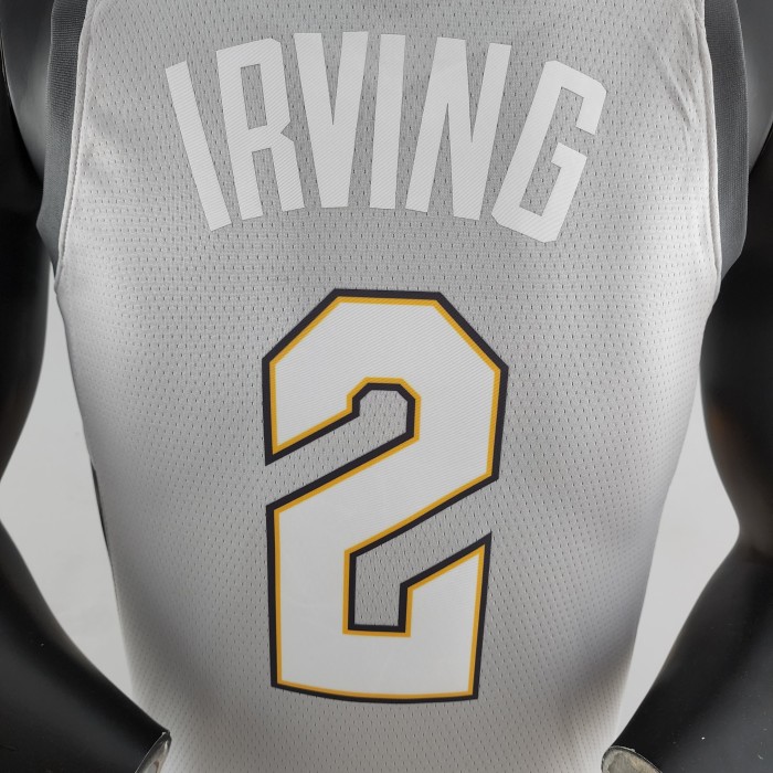 Kyrie Irving Cleveland Cavaliers Grey Swingman Jersey 2018
