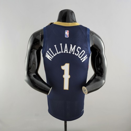 Zion Williamson New Orleans Pelicans Navy Blue Swingman Jersey