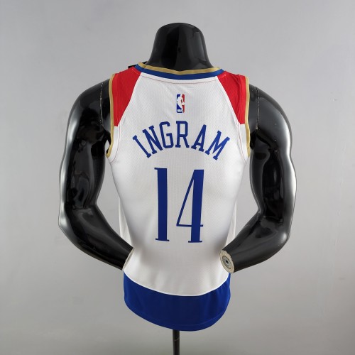 Brandon Ingram New Orleans Pelicans Urban Edition Swingman Jersey White
