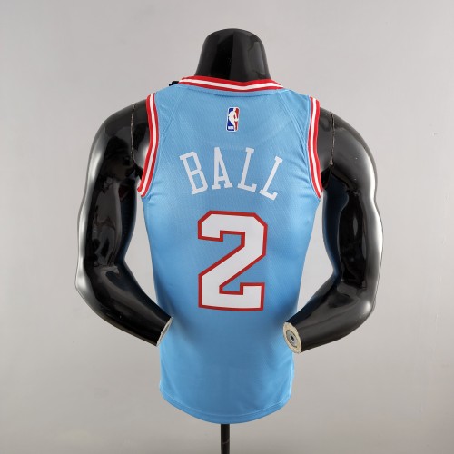 Lonzo Ball Chicago Bulls Swingman Jersey Blue