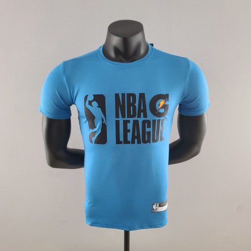 Brooklyn Nets Casual T-shirt Light Blue