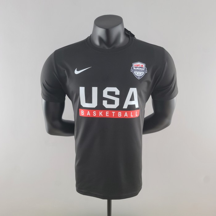 USA Basketball Team Casual T-shirt Black