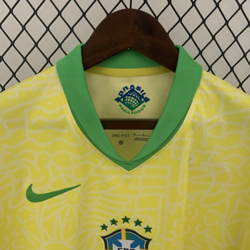 Brazil 2024 Copa America Home Man Jersey