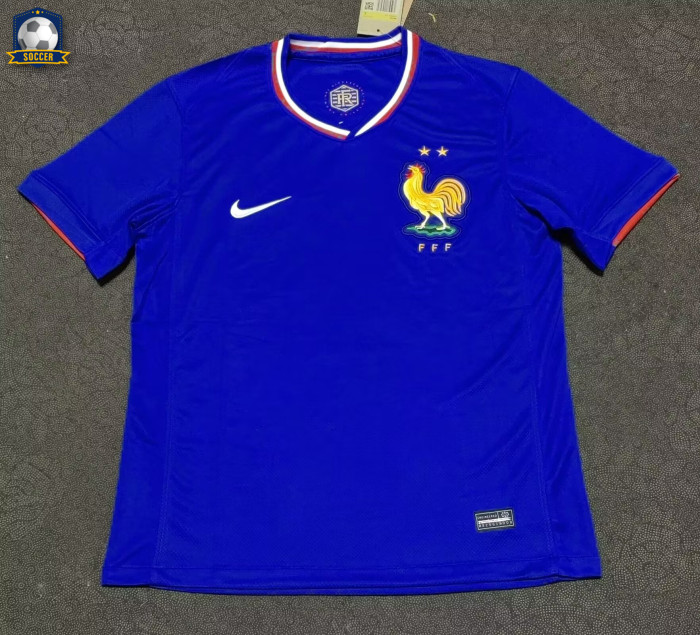 France 2024 UEFA Champions League Home Man Jersey