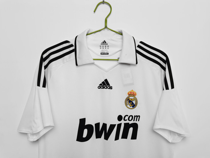 Real Madrid Home Retro Jersey 2008/09