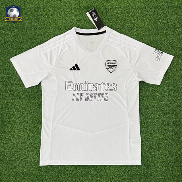 Arsenal White 'No More Red' Speicial Man Jersey 23/24