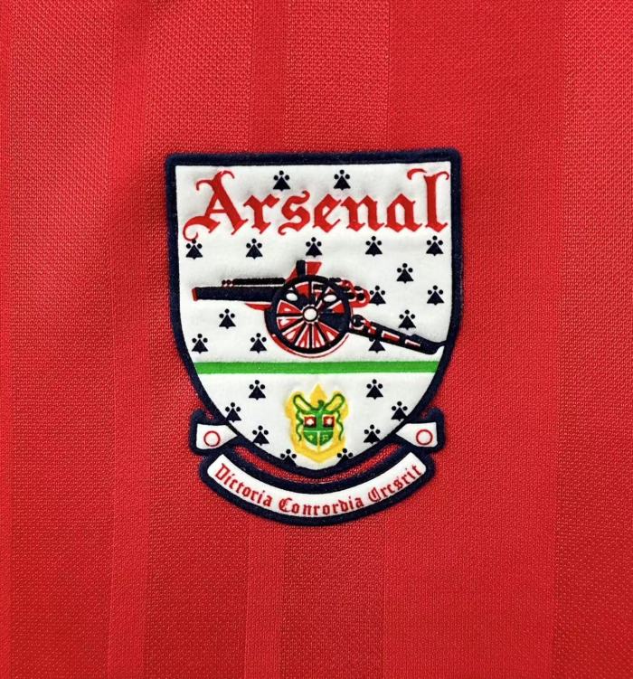 Arsenal Home Long Sleeve Retro Jersey 1992/94