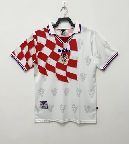 Croatia Home Retro Jersey 1998