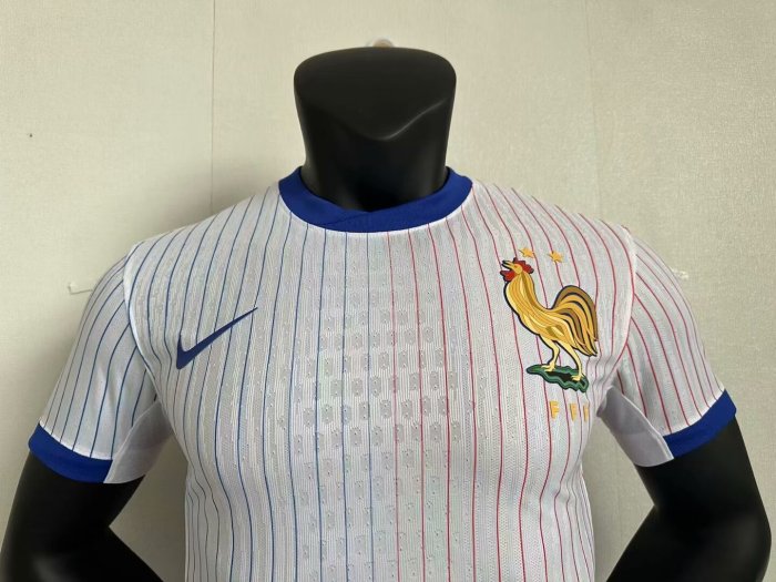 France Euro 2024 Away Player Version Man Jersey