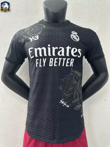 Real Madrid Y-3 Player Jersey 23/24 Black