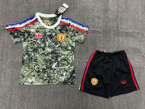 Manchester United STONE ROSES Kids Suit 24/25