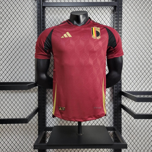 Belgium Euro 2024 Home Player Version Man Jersey