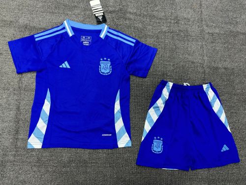 Argentina 2024 Copa America Away Kids Suit