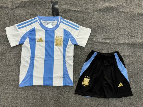 Argentina 2024 Copa America Home Kids Suit