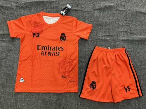 Real Madrid Y-3 Goalkeeper Suit 23/24 Orange