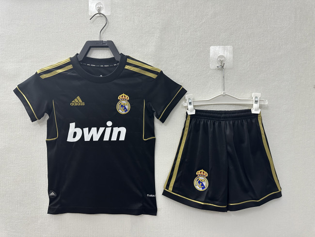 Real Madrid Away Retro Kids Suit 2011/12