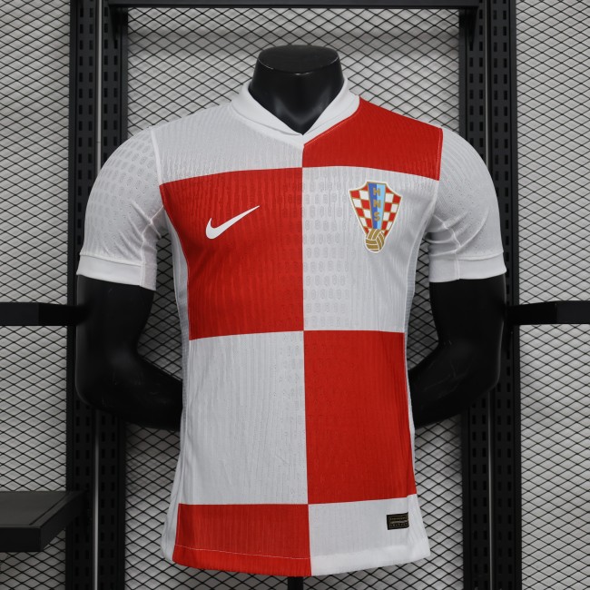 Croatia Euro 2024 Home Player Man Jersey