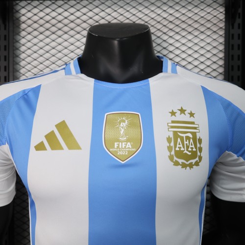 Argentina 2024 Copa America Home Player Version Man Jersey