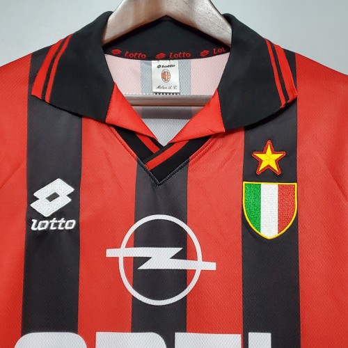 AC Milan Home Retro Jersey 1996/97