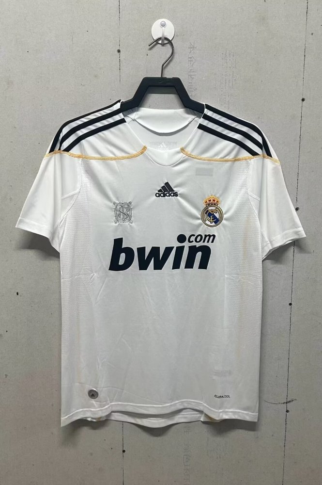Real Madrid Home Retro Jersey 2009/10