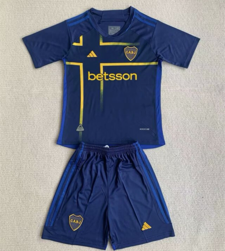 Boca Third Kids Jersey 24/25