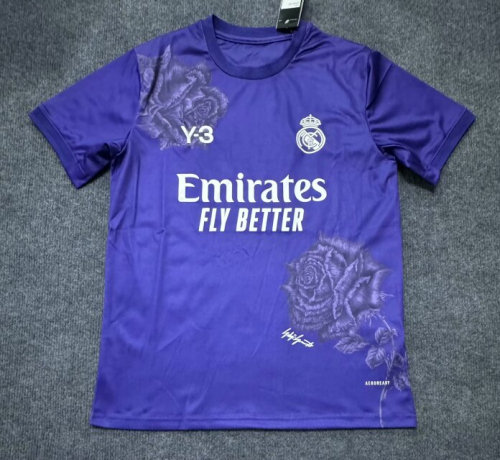 Real Madrid Y-3 Man Jersey 23/24  Purple