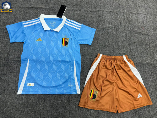 Belgium Euro 2024 Away Kids Suit