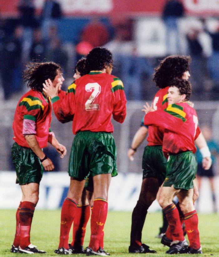 Portugal Home Retro Jersey 1993