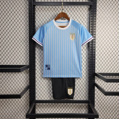 Uruguay 2024 Copa America Home Kids Suit