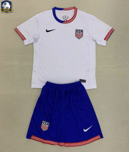 USA 2024 Copa America Home Kids Suit