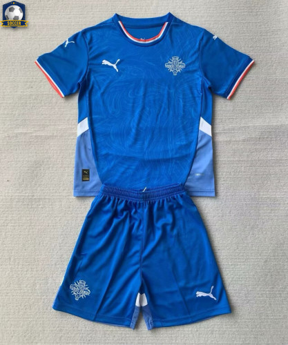 Iceland Euro 2024 Home Kids Suit