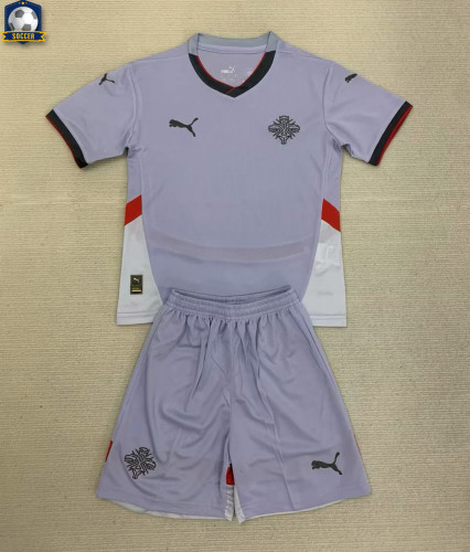 Iceland Euro 2024 Away Kids Suit