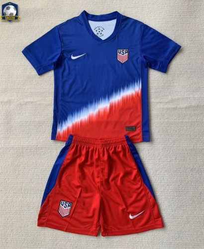 USA 2024 Copa America Away Kids Suit