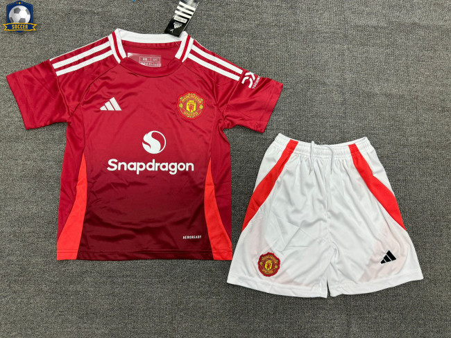 Manchester United Home Kids Suit 24/25
