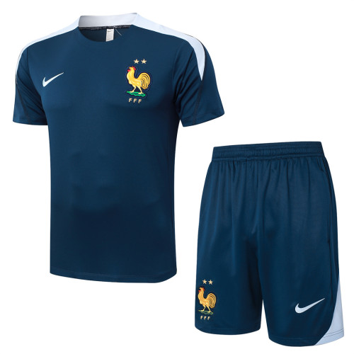 France Training Short Sleeve Suit 24/25