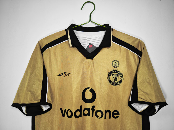 Manchester United 2001/02 Reversible Centenary Retro Jersey