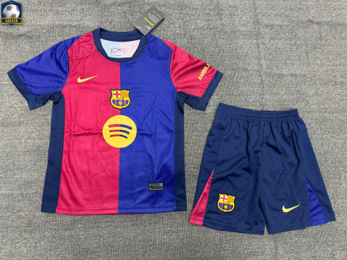 Barcelona Home Kids Suit 24/25