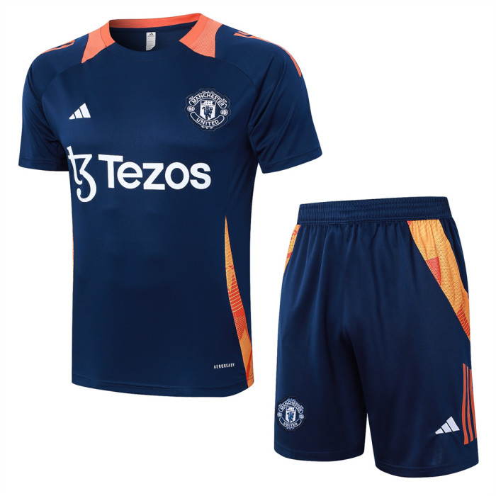 Manchester United Training  Short sleeve Suit  24/25