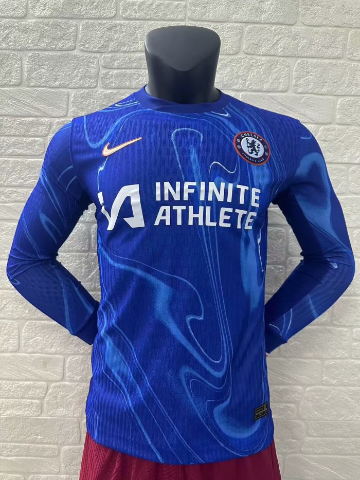 Chelsea Home Player Long Sleeve Jersey 24/25