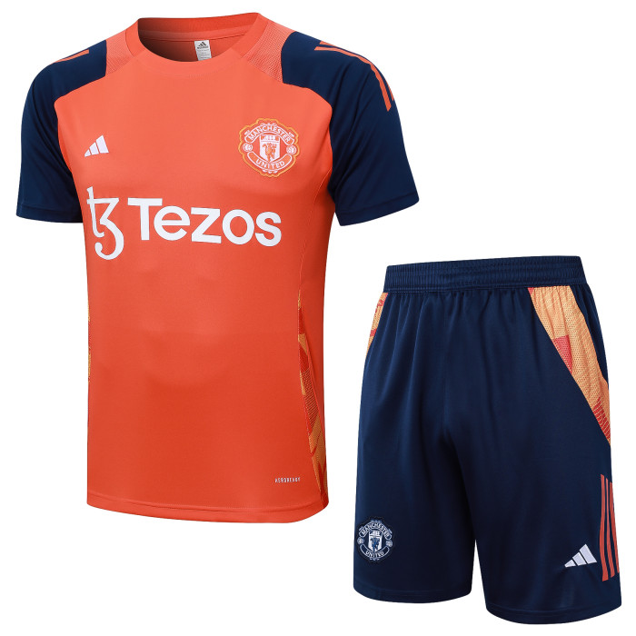 Manchester United Training  Short sleeve Suit  24/25