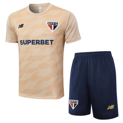 Sao paulo Training Short Sleeve Suit 24/25