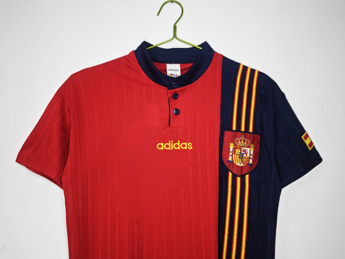 Spain Home Retro Jersey 1996