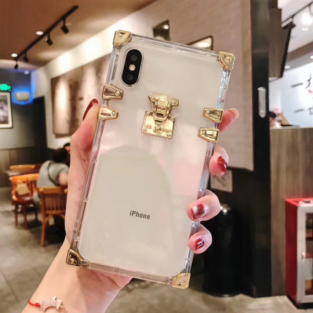 Buy Perfume Clear Silicone Iphone Case Luxury High Fashion Iphone 6 7 8 Plus X Xs Case Cover