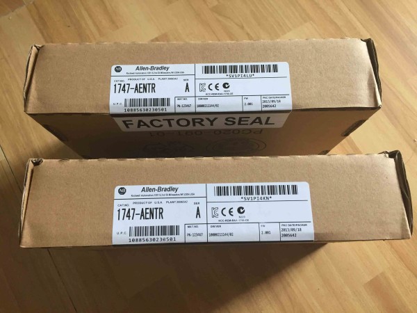 New sealed 1747-AENTR Allen Bradley SLC 500 Ethernet/IP Adapter