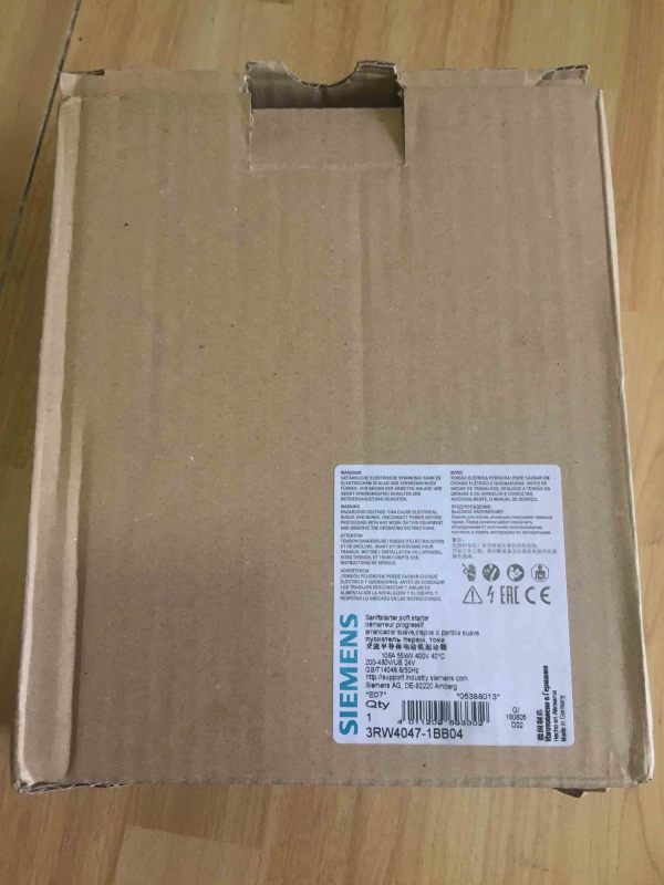 New sealed  siemens   3rw4047-1bb04 sirius soft starter