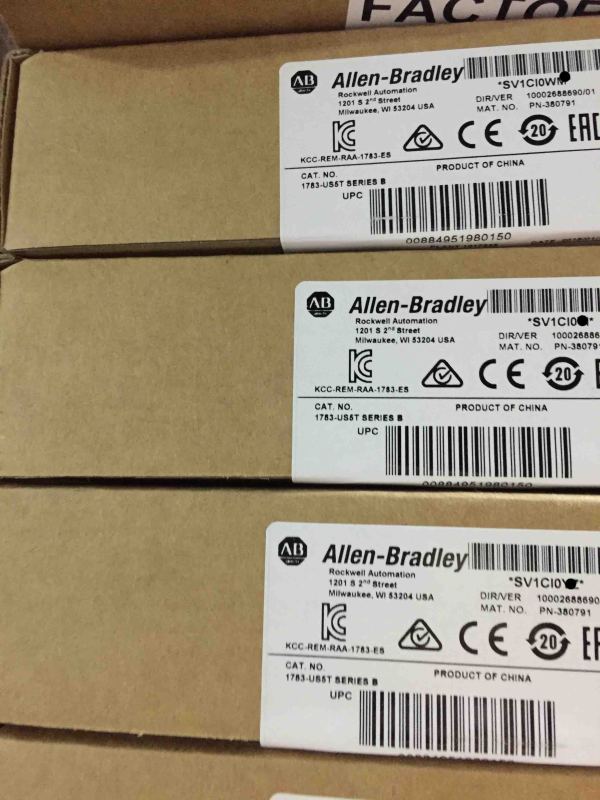 New sealed Allen-Bradley 1783-US5T Stratix 2000 Unmanaged EtherNet Switch