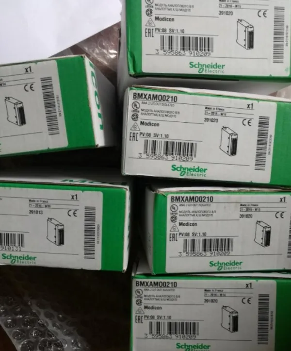 New sealed BMXAMO0210 Schneider Isolated analog output module X80 - 2 output
